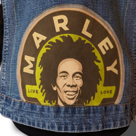 Bob Marley / Jean Jacket ๐ฏ๐ฒ - Picture 9 of 9
